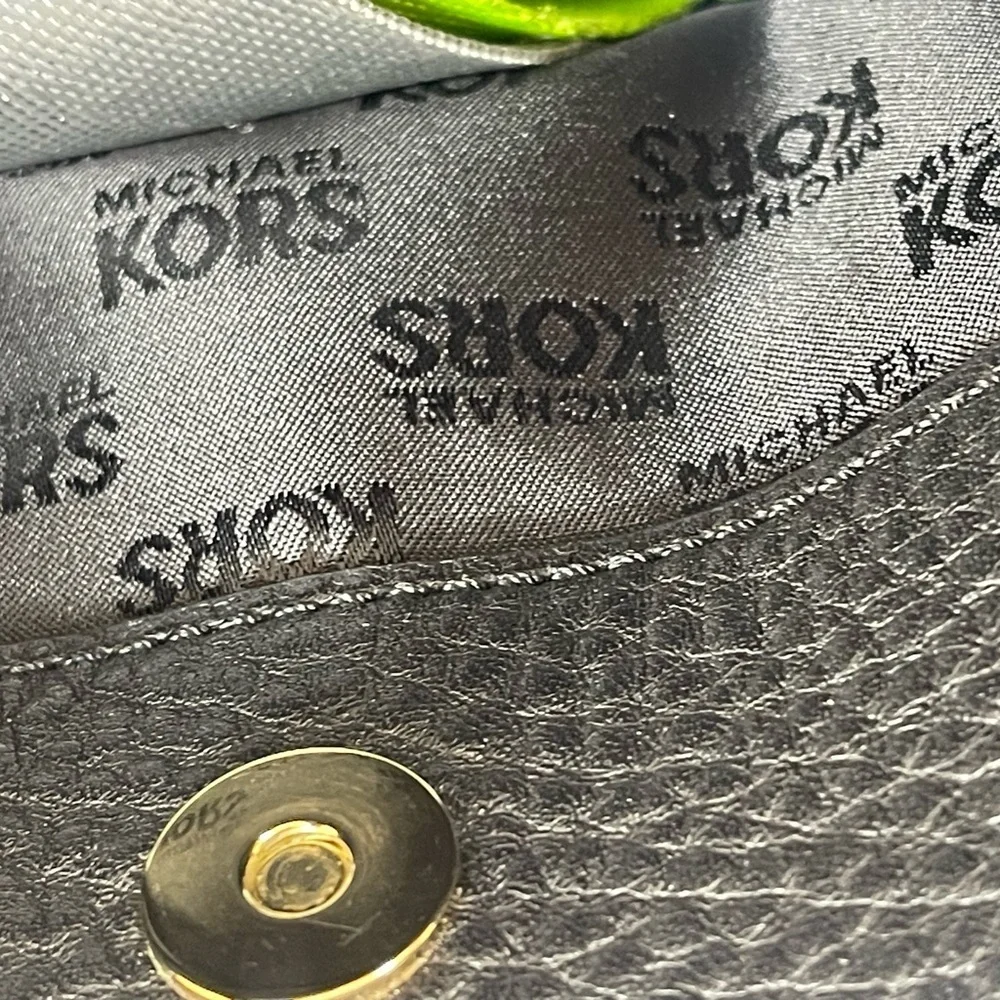 Michael Kors Chain-Leather Handle Bag